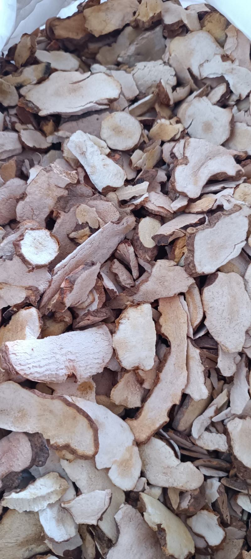 一手源产地粉质土茯苓干片，无硫足干