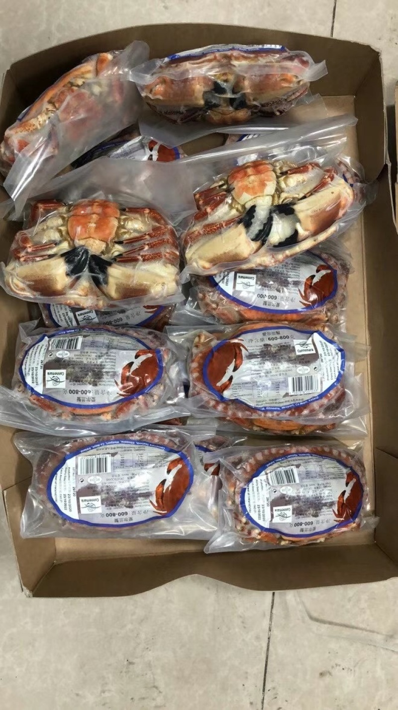 面包蟹10kg/件饱满度非常好，个个带膏。