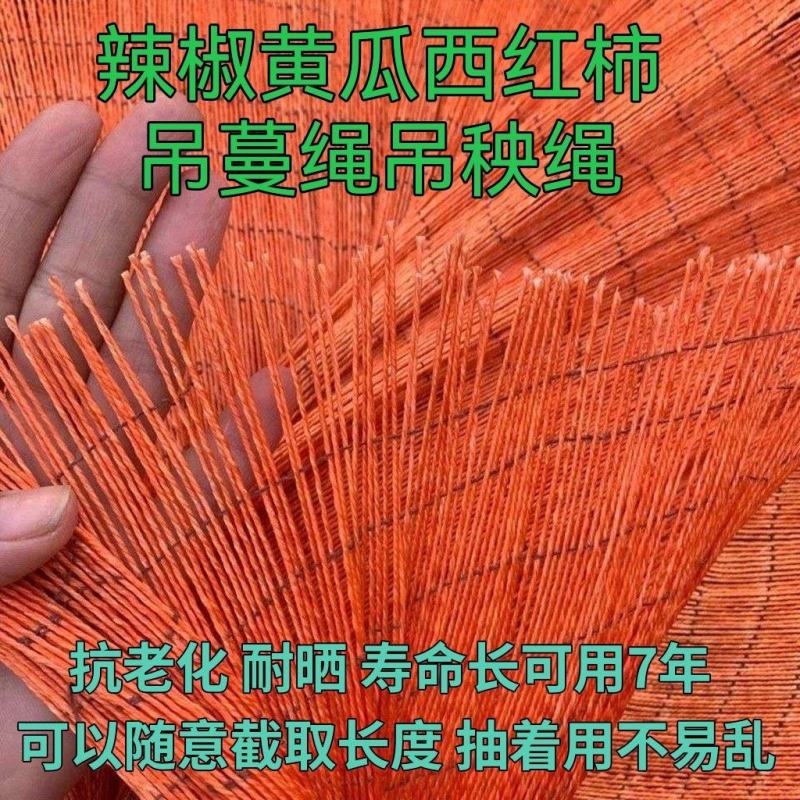 轮胎线吊瓜绳吊秧绳高温吊绳耐用轮胎线吊瓜绳吊线蔬菜大棚吊