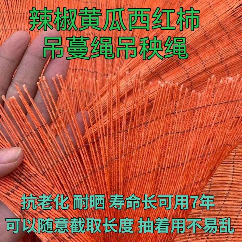轮胎线吊瓜绳吊秧绳高温吊绳耐用轮胎线吊瓜绳吊线蔬菜大棚吊