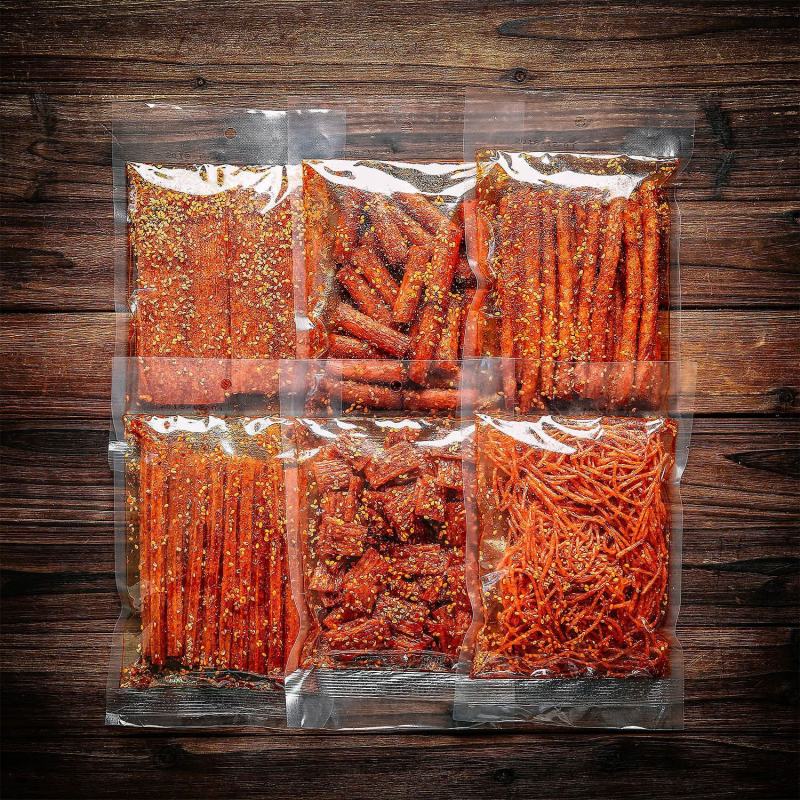 网红辣条麻辣零食大礼包大刀肉儿时怀旧手工小吃批发便宜