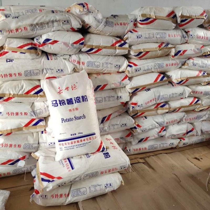 东北马铃薯淀粉黑龙江土豆淀粉生粉面子餐饮食堂粉马铃薯淀粉