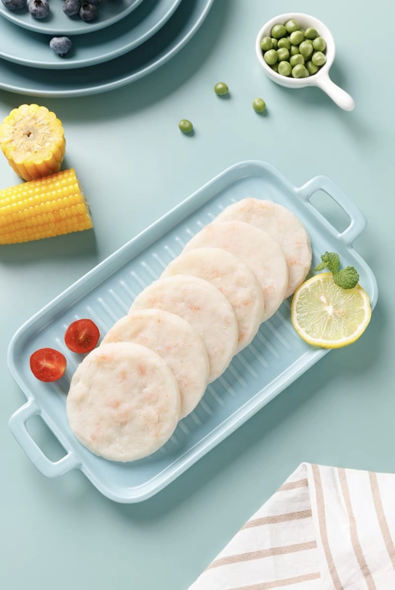 港式菜蔬虾饼