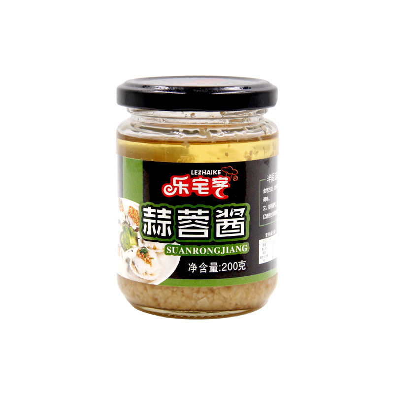 （工厂）蒜蓉酱蒜泥大蒜蒜蓉辣酱海鲜烧烤调料酱包邮