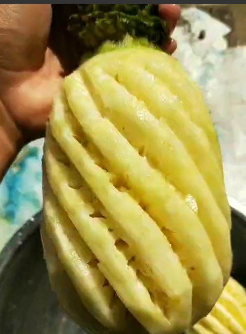 云南香水菠萝一手货源产地直发可一件代发可整车走货