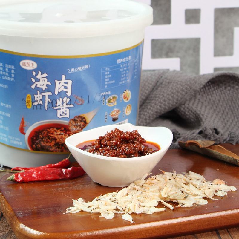 香辣牛肉酱5斤商用拌饭拌面大桶装自助火锅串串香蘸料酱包邮