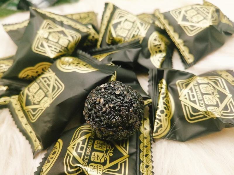 黑芝麻丸孕妇儿童手工零食蜂蜜调配口感佳500克/袋
