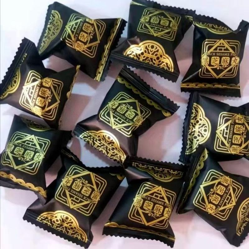 黑芝麻丸孕妇儿童手工零食蜂蜜调配口感佳500克/袋