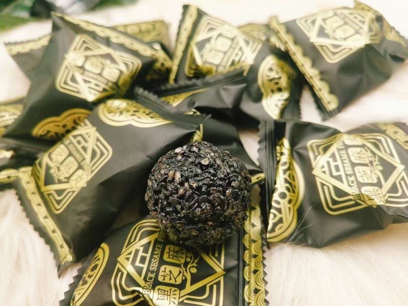 黑芝麻丸孕妇儿童手工零食蜂蜜调配口感佳500克/袋