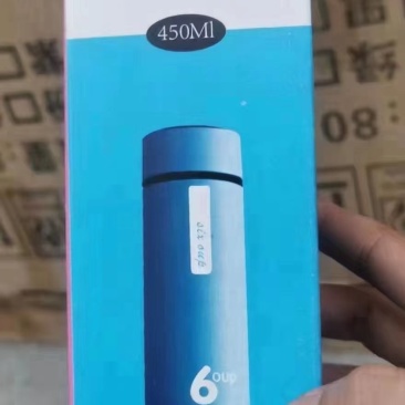 玻璃商务水杯送礼印制logo定制。