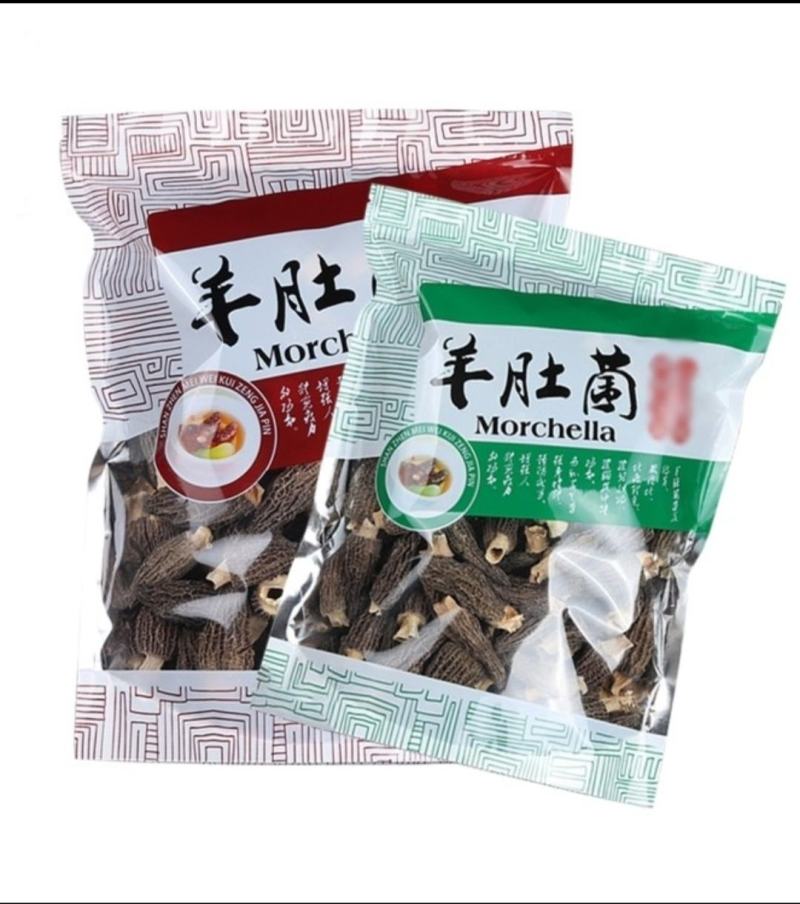 羊肚菌干品云南干羊肚菌产地批发一件代发包邮