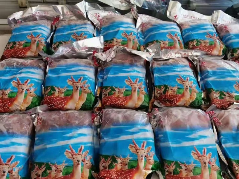 新鲜梅花鹿肉价格优惠！厂家直销，大量供应！全国包邮！