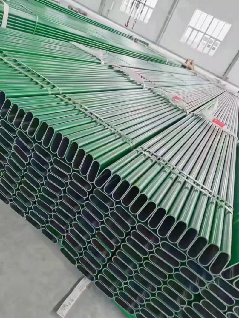 包塑椭圆管养殖棚用大棚管抗腐蚀耐老化