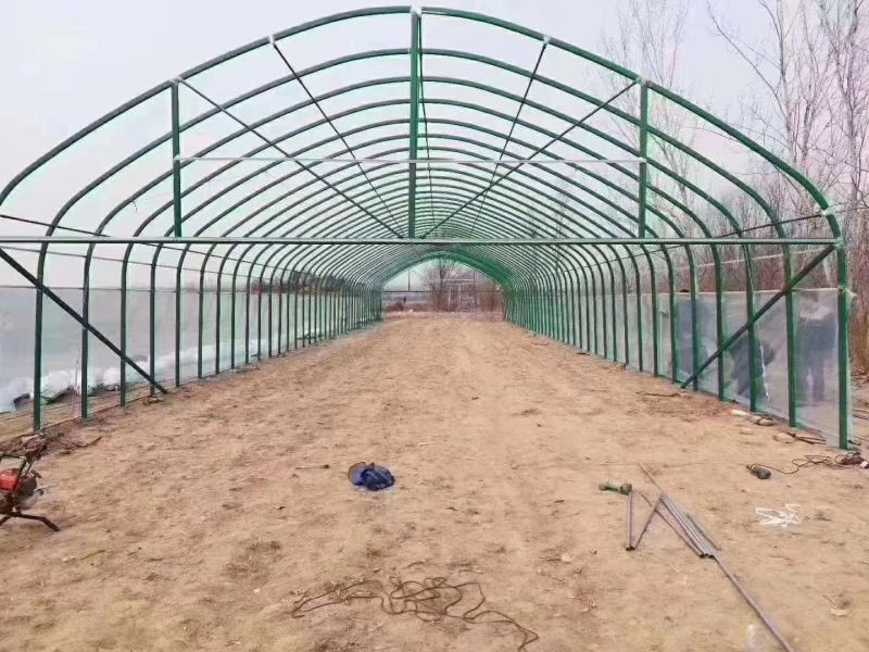 包塑椭圆管养殖棚用大棚管抗腐蚀耐老化