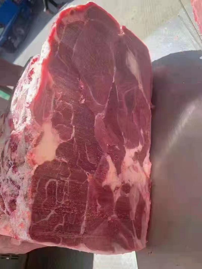 国产纯干冷冻大牛肉，样品如图，手里现货，内蒙草原大牛肉