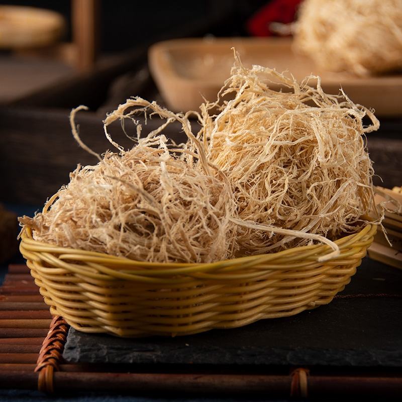 竹茹中草药竹茹丝孕吐竹如中药材可搭蚕砂陈
