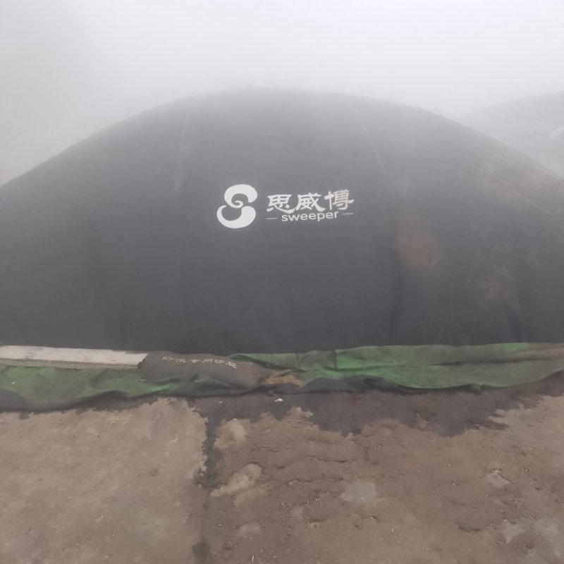 大型蛋鸡养殖场，罐式高温发酵技术纯鸡粪发酵。