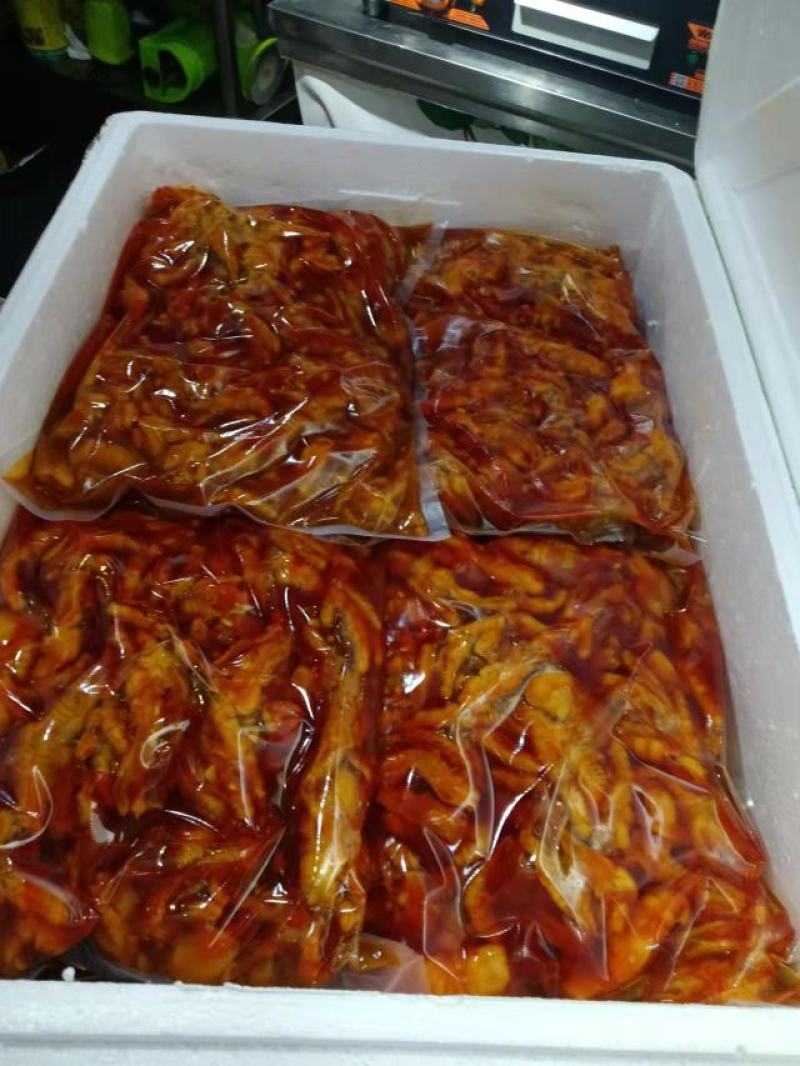 无骨鸡爪开店摆摊商用熟食柠檬无骨鸡爪各种口味