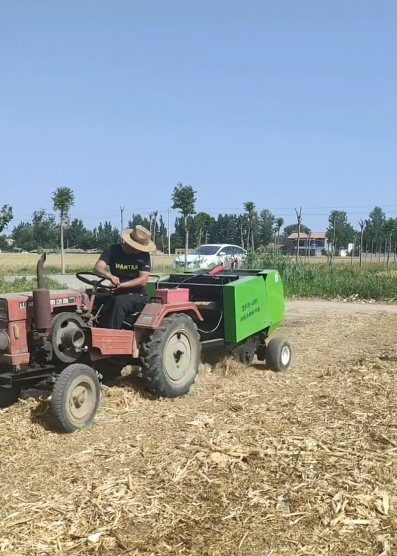 打捆机秸秆捡拾打捆机小型打捆机小麦捡拾打捆机打包机