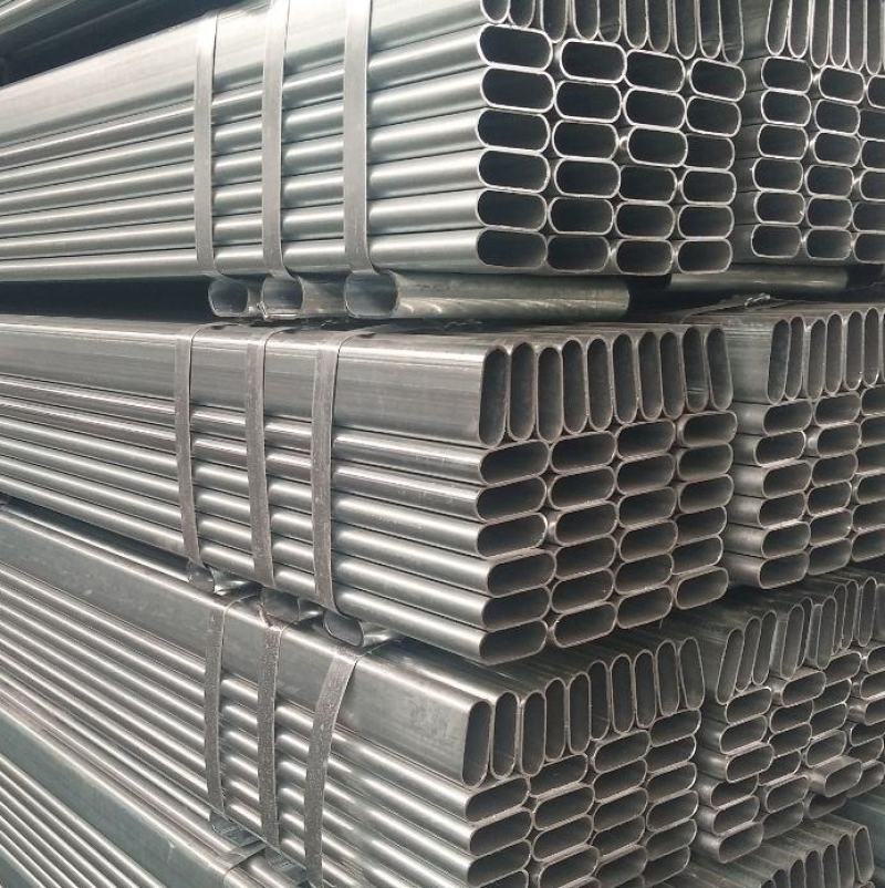 温室骨架镀锌管方管圆管椭圆管包塑椭圆管大棚钢管