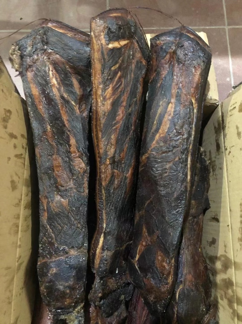 烟熏干三线腊肉（适合饭店、庙会、摆摊等）
