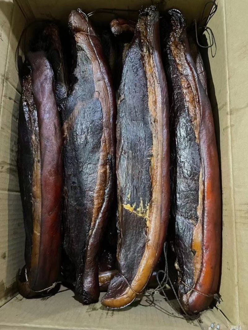 烟熏全干二刀腊肉（量大从优，厂家一手货源）