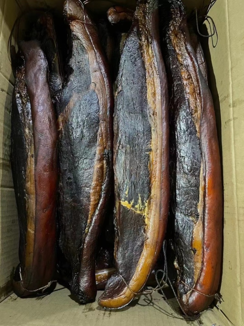 烟熏全干二刀腊肉（量大从优，厂家一手货源）