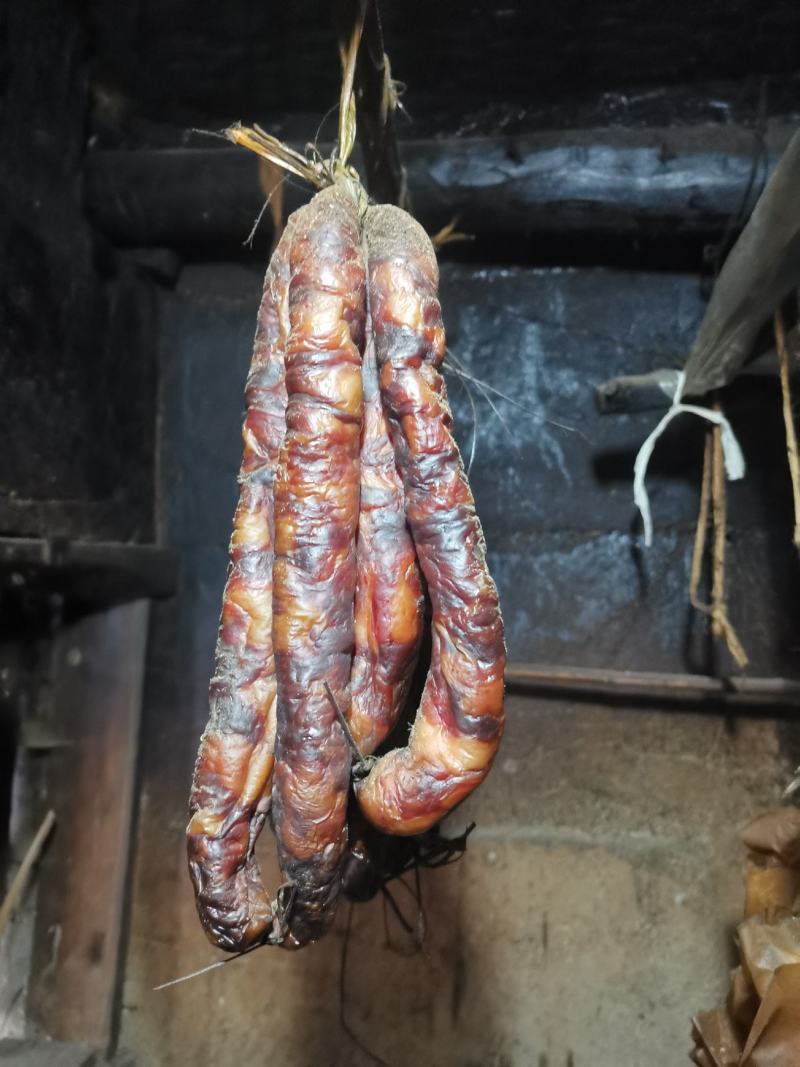 贵州农家腊肠，香腊味