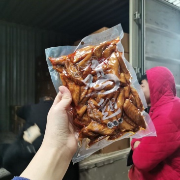 跑江湖地摊展会景区热卖冷吃鸡翅鸡尖麻辣鸡翅五香鸡翅