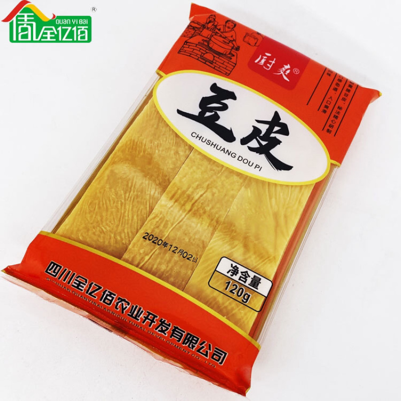 油豆皮火锅食材凉拌鲜腐豆皮