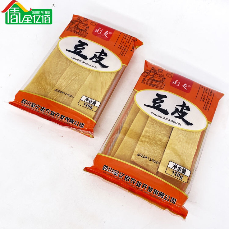 油豆皮火锅食材凉拌鲜腐豆皮