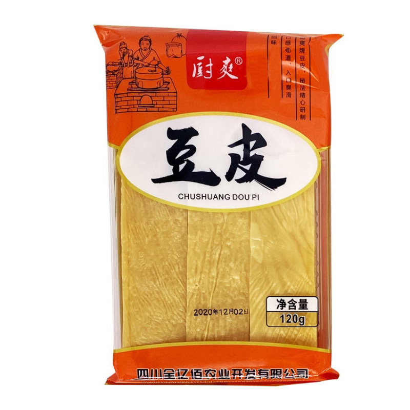 油豆皮火锅食材凉拌鲜腐豆皮