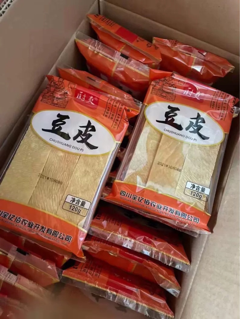 油豆皮火锅食材凉拌鲜腐豆皮