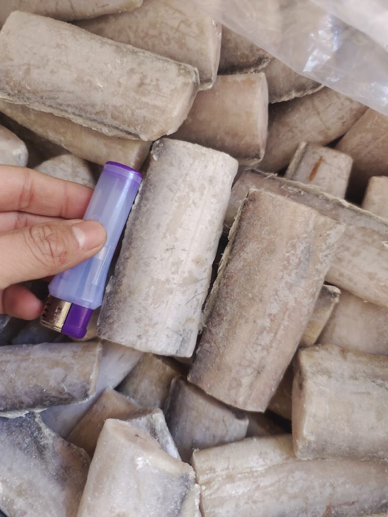 刀鱼段，带鱼段薄冰衣各种规格，需要联系，价格便宜