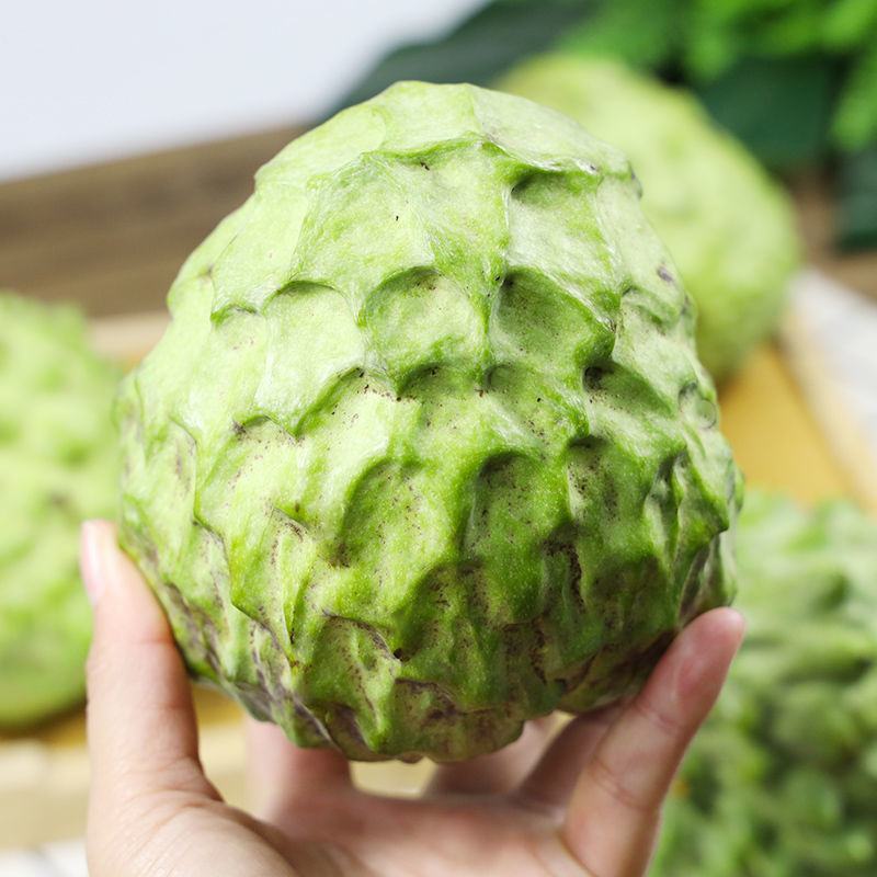 凤梨牛奶释迦果当季水果佛头果批发一件代发对接商超电商微商