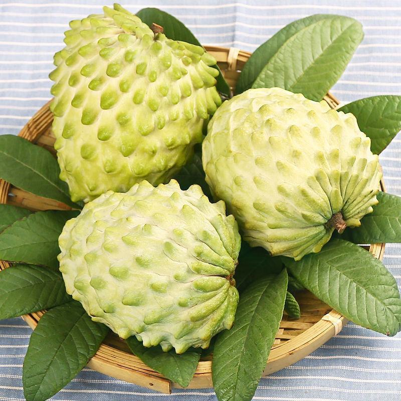 凤梨牛奶释迦果当季水果佛头果批发一件代发对接商超电商微商