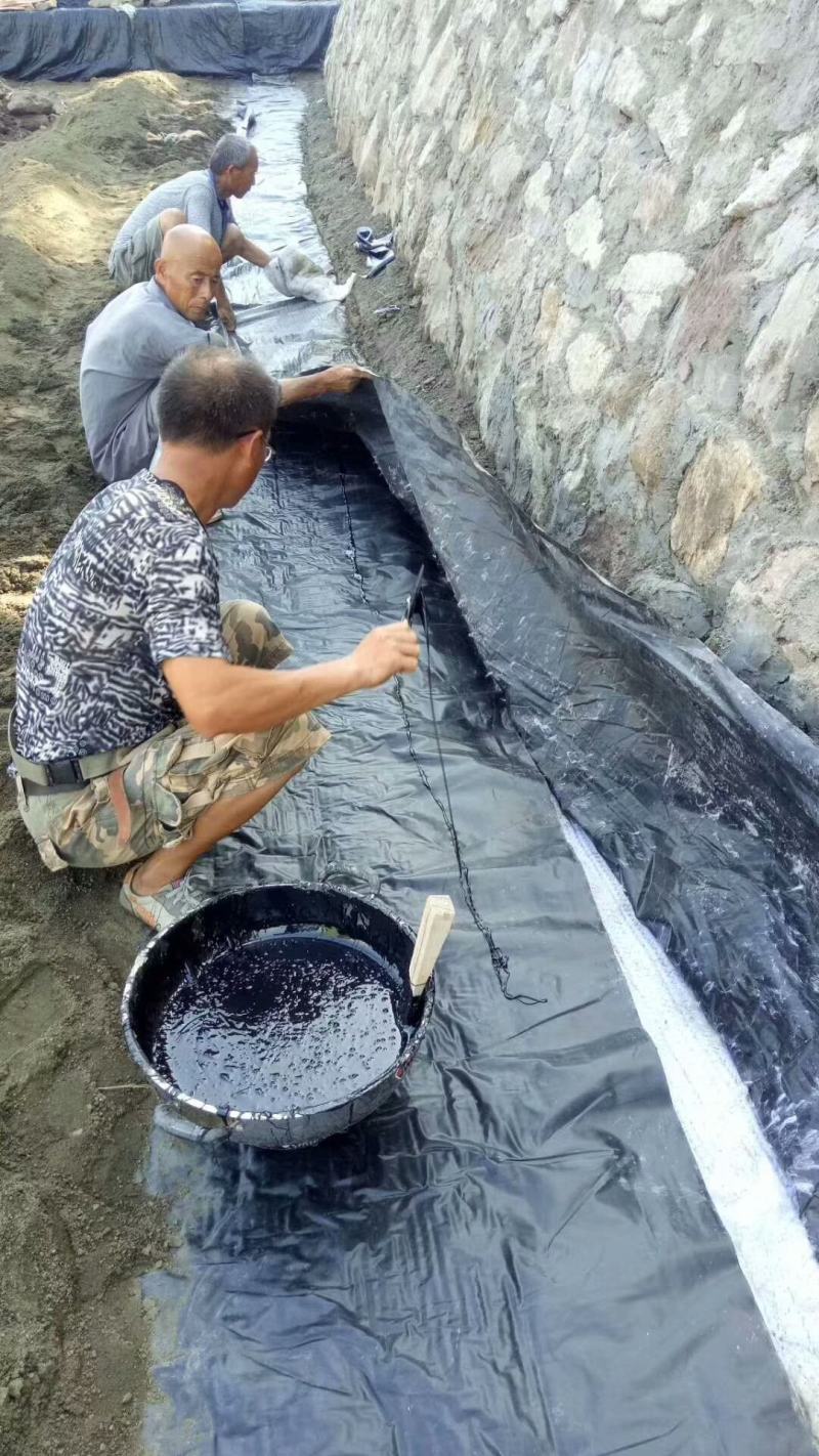防渗膜土工膜复合膜胶塑料土工膜粘接专用胶热熔KS胶