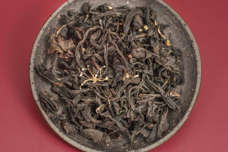 马边县石梁纯野生红茶*桂花红茶具有独特的桂花香味