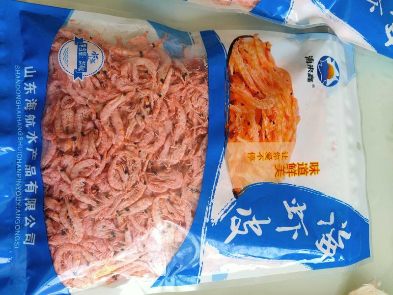 袋装虾皮资质齐全，可贴牌定制，可以做一件代发，寻电商合作