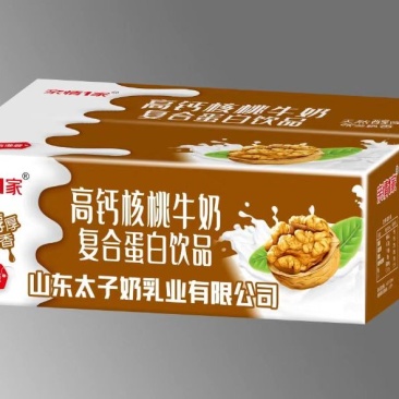高钙核桃牛奶，16盒利乐枕，火爆来袭，价格便宜，厂家直销