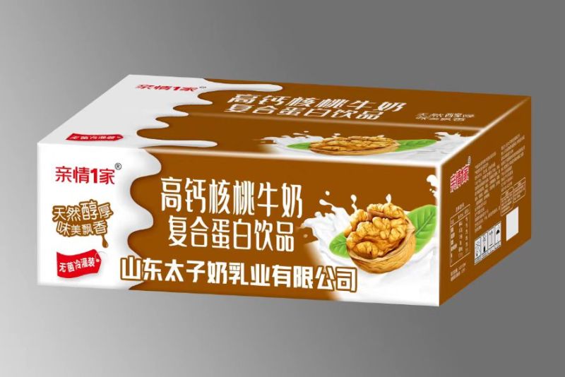 高钙核桃牛奶，16盒利乐枕，火爆来袭，价格便宜，厂家直销