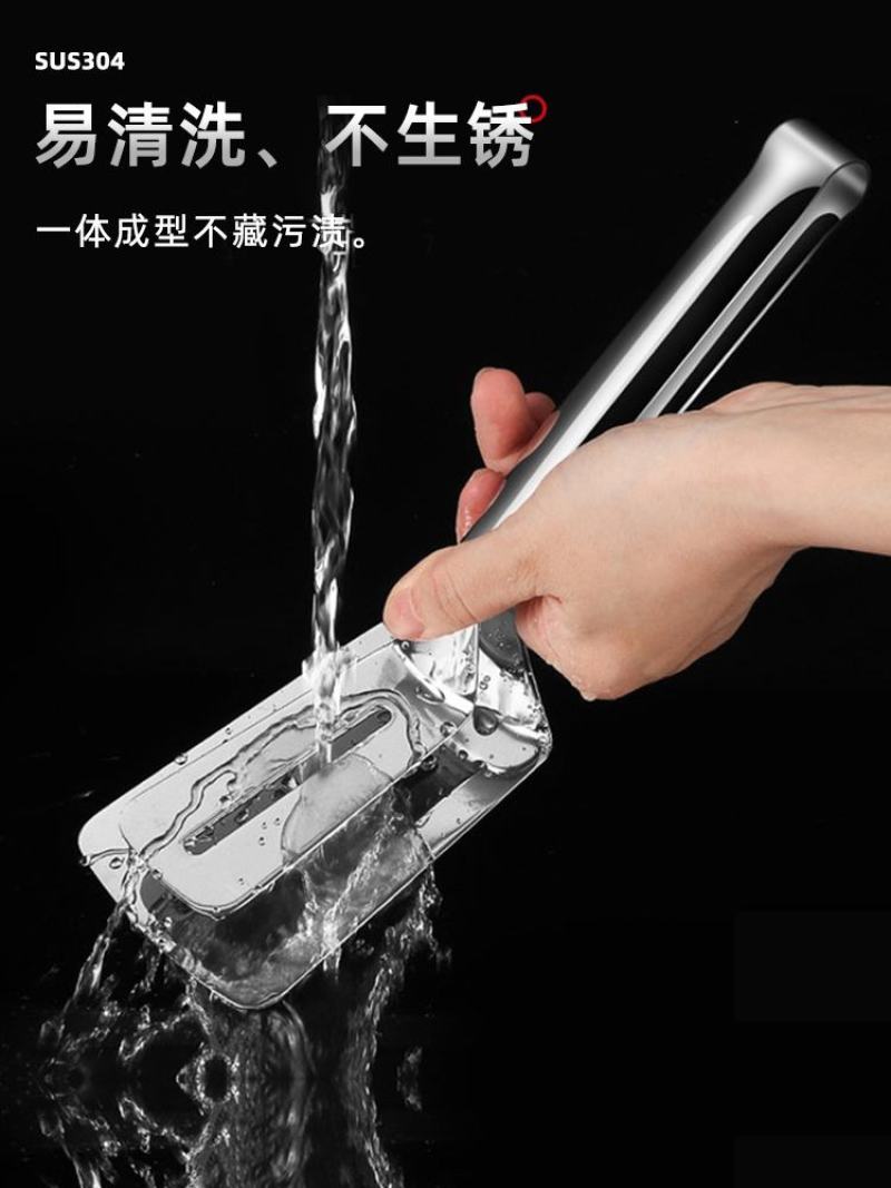 304不锈钢煎鱼夹子煎铲牛排铲家用厨房锅铲多功能牛排夹煎