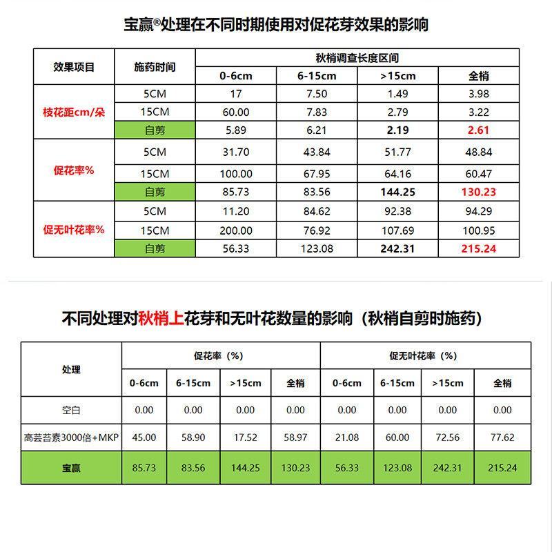 宝赢20%苯肽胺酸授精授粉保花保果实膨大提早成熟增产调节