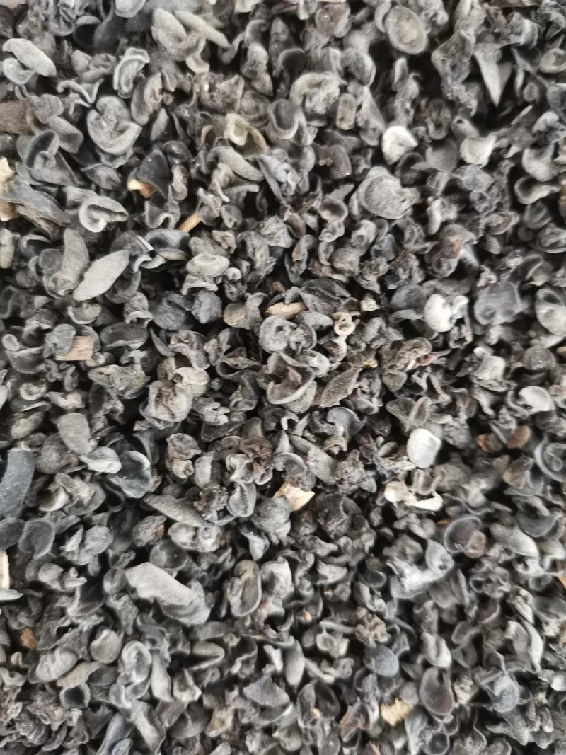 黑木耳伢子货，原干小货高泡发，0.3～0.8小木耳。