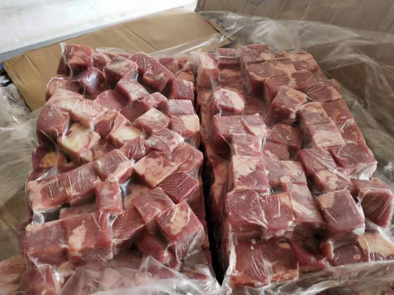 国产牛肉粒