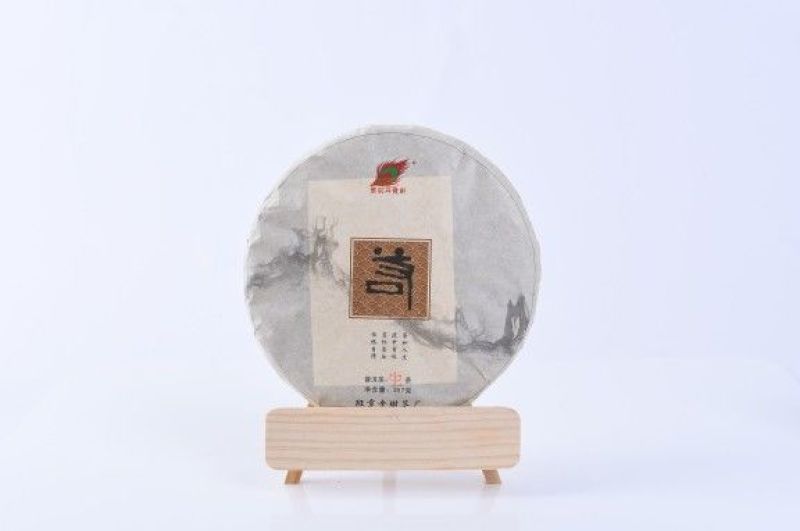 班章老树茶厂上善若水原生态陈香普洱茶生茶砖357克