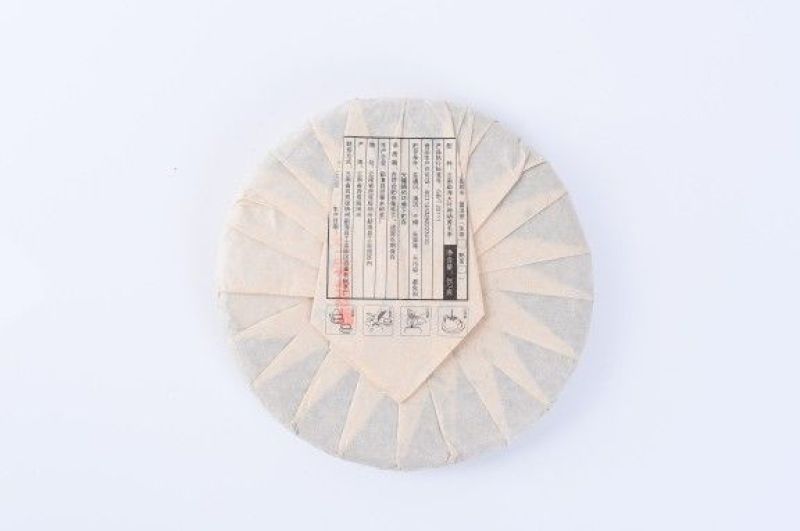 班章老树茶厂上善若水原生态陈香普洱茶生茶砖357克