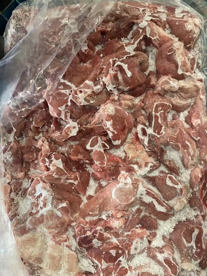国产肥猪肉块一成肥九成瘦
