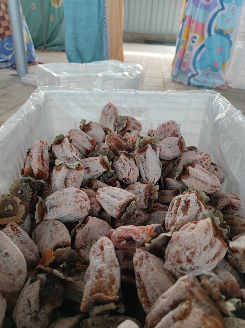 正宗陕西富平柿饼品质保障坏果包赔农产品量大优惠可加工包装