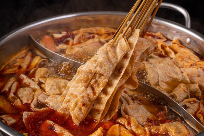 火锅豆筋自助火锅食材涮锅串串食材火锅伴侣